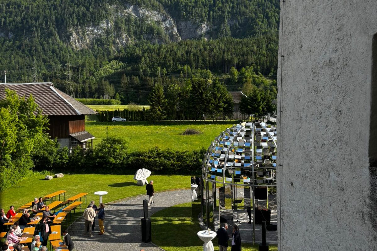Eröffnung der Ingeborg Bachmann Kuppel in Hermagor 